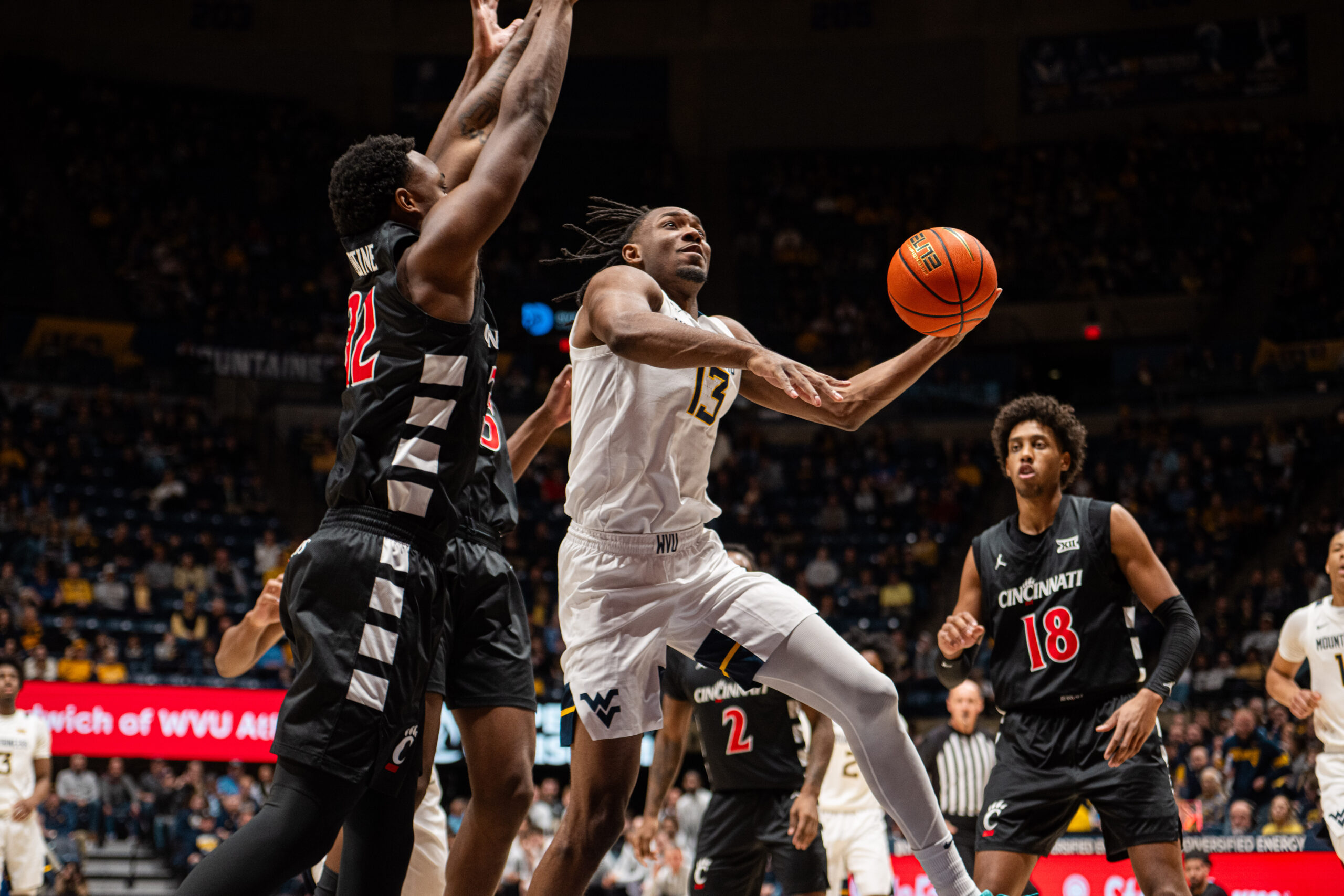 GALLERY: West Virginia Men's Basketball vs Cincinnati Game
